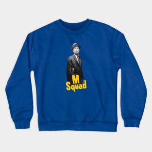 M Squad - Gun- Lee Marvin - 50s/60s Cop Show Crewneck Sweatshirt